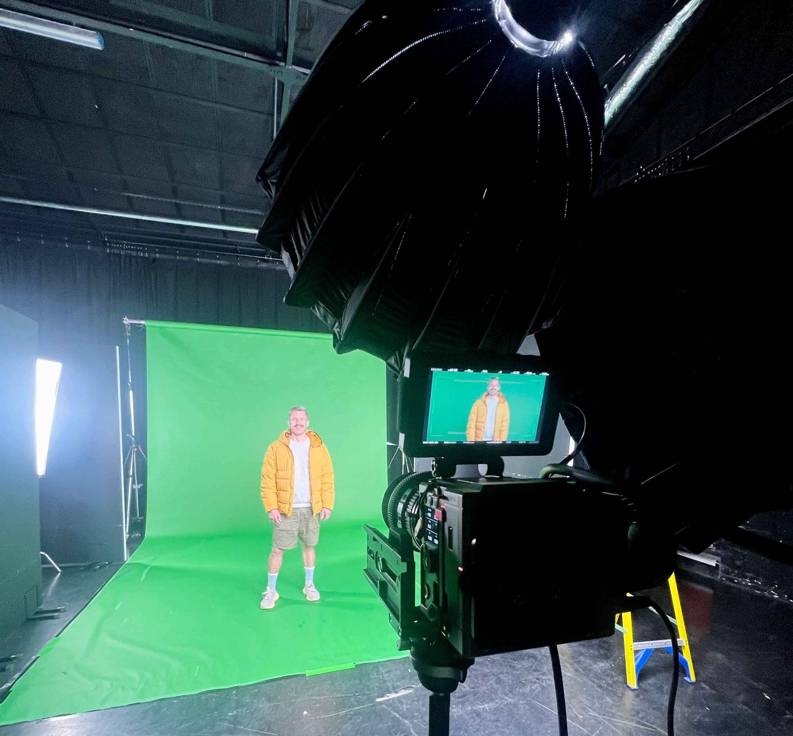 Production behind the scenes